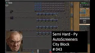 Factorio Pyanodons 043 2nd City Block Auto Screens