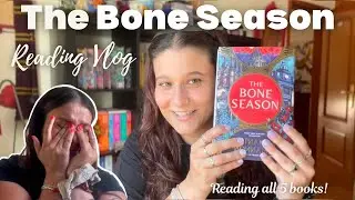 Reading one of my favorite series of all time! ⎮ The Bone Season Reading Vlog! 🔮📚