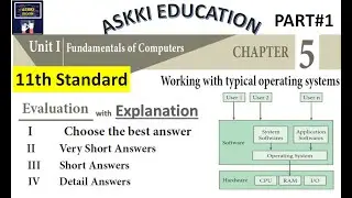 💥 11th Computer Science Computer Technology & Computer Applications Chapter 5 Book back Answers