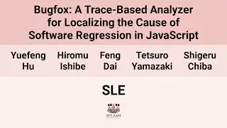 [SLE24] Bugfox: A Trace-based Analyzer for Localizing the Cause of Software Regression in JavaScript