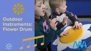 Outdoor Musical Instruments for the Playground - Flower Drum