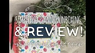 2017-2018 Academic Daily Simplified Planner Unboxing and Review!