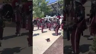 Shaw University Platinum Sound Marching Band 2022 - March into stadium