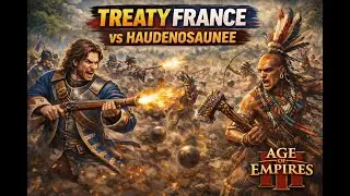 Age of Empires III Treaty France vs Haudenosaunee
