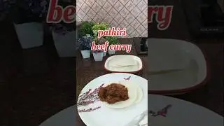 pathiri with beef curry #pathiri#trending #youtubeshorts