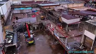 Bootle Strand Demolition Update Automated Drone Flyover Footage November 22 2025