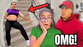 SHE FELL DOWN THE STAIRS *24 week pregnant*