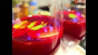 Refreshing Red Cooler Recipe | Vibrant Summer Drink With Mint & Citrus | Easy Party Drink Idea