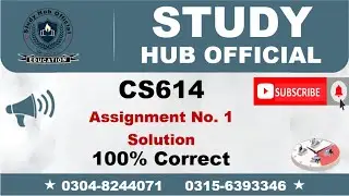 CS614 Assignment 1 Solution Spring 2023, CS614 Assignment 1 solution 2023, CS614 assig 1 solution 23