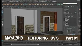 Maya 2019 Texturing Part01