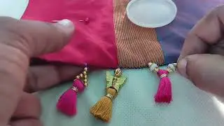 10 new saree kuchu designs.! #sareetassels #begginerssareekuchu #tasselsmaking #newsareekuchu#latest