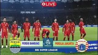 PERSIB BANDUNG Vs  PERSIJA JAKARTA BRI Super league 25/26 Full Match - Video Game Simulation