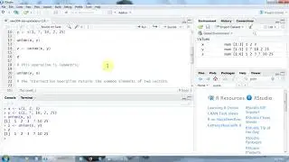 R Programming Know How - Set Operations (1)