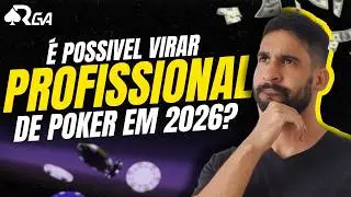 AINDA DA PRA SE TORNAR PROFISSIONAL DE POKER EM PLENO 2026?? | Jornada do CLT ao Poker Dream Vlog#1