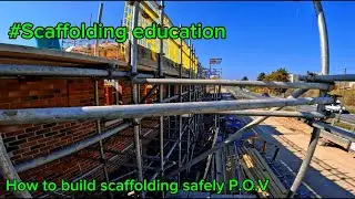 Scaffolding education tutorial (4th LIFT) #120 #educational #scaffolding #construction #subscribe