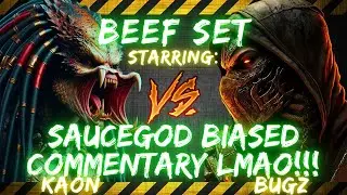 BEEF SET с участием Kaon против Bugz | SAUCEGOD ПРЕДВЗЯТЫЙ КОММЕНТАРИЙ LMAO!!! 🎤🤣👀🔥😱