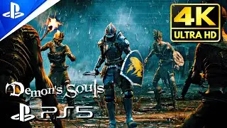 (PS5) DEMONS SOULS LOOKS AMAZING ON PS5 | ULTRA REALISTIC GRAPHICS GAMEPLAY [4K 60FPS HDR]