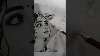 Radha Krishna | part 4 | shorts | #drawing #shortsviral #radhakrishna #shorts #viral