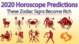2020 Horoscope Luckiest Zodiac Signs | Predictions by The Magical Indian