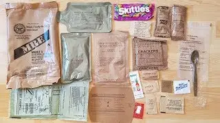 USA Individual MRE Menu 3: Chicken, Noodles And Vegetables In Sauce