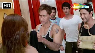 Golmaal Fun Unlimited Best Comedy Scene | Ajay Devgan, Arshad Warsi, Sharman Joshi, Tushar Joshi