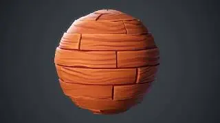 Stylized Wood Render
