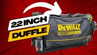 22-дюймовая дорожная сумка Dewalt. Мой чёртова сумка для грузовика. #инструменты #строительство #...