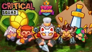 RUSH ROYALE | The Best Deck w/ Critical Booster!!