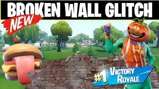 New! *SECRET* Broken Wall Glitch to the Enemy side in Food Fight...