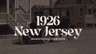 Rare 1920s Seaside Heights, New Jersey | Vintage Archival Film of Boardwalk & Beach Life