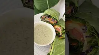 Collard Wraps #highrawplantbased