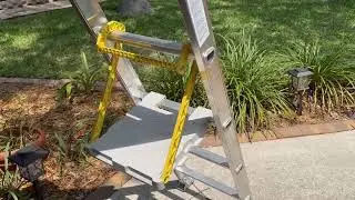 NyloTread Attachable Ladder Platform: Safe & Easy-to-Use for Work Trades & DIY Home Projects