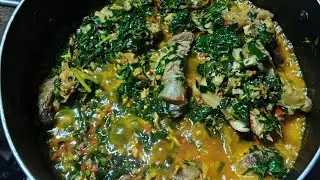 2,000 Naira Afang soup recipe l Cooking on a budget in Nigeria #quickcook#africankitchen