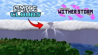 Cracker's Wither Storm Mod With Simple Clouds - Minecraft