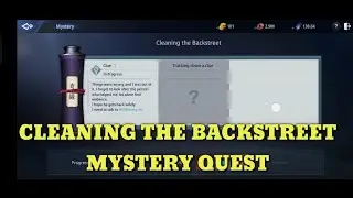 MIR4 Cleaning the Backstreet MYSTERY QUEST / SUPER FAST GUIDE HOPE YOU LIKE.