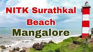 Huge Waves 🌊🌊 at Surathkal beach Mangalore ⛱️