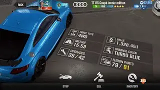 CSR2 | Season 247 | Prestige Cup | Entire Event Live | Audi TT RS Coupe Iconic Edition | 