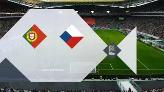 Portugal vs Czech Republic | Est&aacute;dio Jos&eacute; Alvalade | 2022-23 UEFA Nations League | PES 2021
