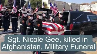 Sgt. Nicole Gee Killed in Afghanistan, Military Funeral
