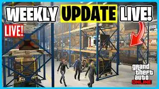 GTA ONLINE WEEKLY UPDATE LIVE!