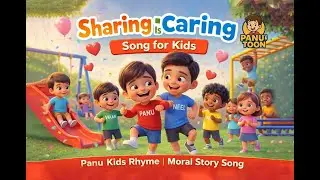 Sharing Is Caring Song for Kids 👦👧 | Panu Kids Rhyme | Moral Story Song #nurseryrhymes