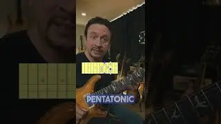 Major & Minor Pentatonic Mixing Secrets 🎸🔥 #guitarlesson #guitartutorial