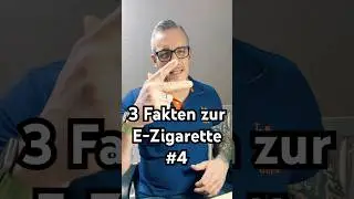 3 Fakten zur E-Zigarette #4 /// #steamshots #harmreduction #ezigarette #vape