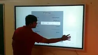 Ethernet Network Connection Settings on Smartboard - Part 2 (Samsung Flip 2)