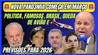 CARLINHOS VIDENTE PREVISÕES, NOVA PAND3MIA COMEÇA EM MARÇO, CARNAVAL, BELO, ROBERTO CARLOS E +