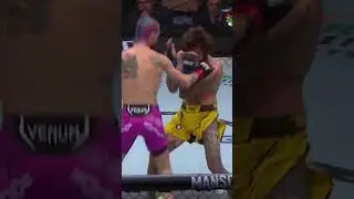 His head Went to the stratosphere. #ufc #mma #fight #knockout #seanomalley