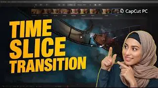 Epic Time Slice Transition - How to Make a Time Sliding Video Effect in CapCut PC
