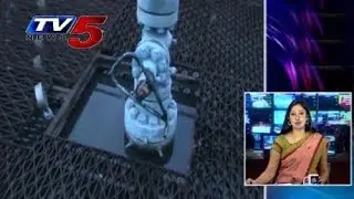 ONGC gas pipeline leaks in East Godavari : TV5 News