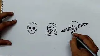 skull tattoo drawing I tribal tattoo drawing easy skull I skeleton drawing