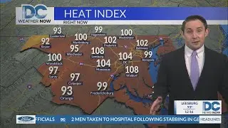 DC News Now Weathercast Friday July 25th 2025